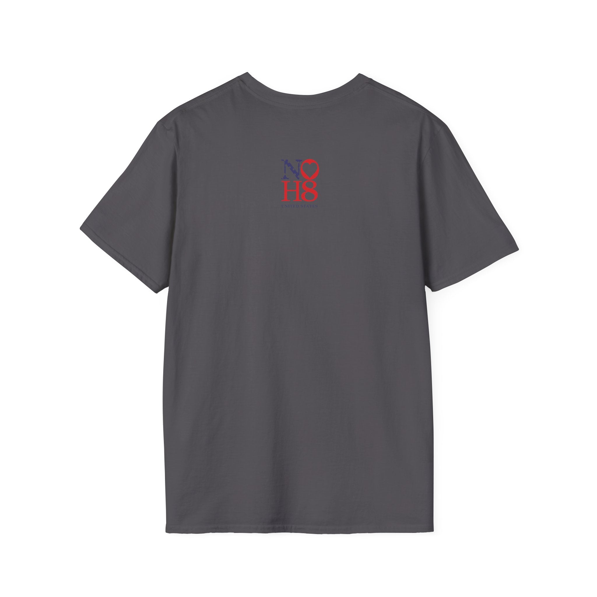 Patriotism Without Racism T-Shirt, Unisex Softstyle Tee, No Hate Shirt, Social Justice Apparel, Equality Statement Top