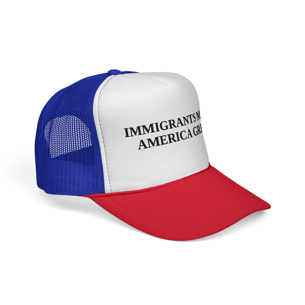 Activism Trucker Cap - Immigrants Make America Great