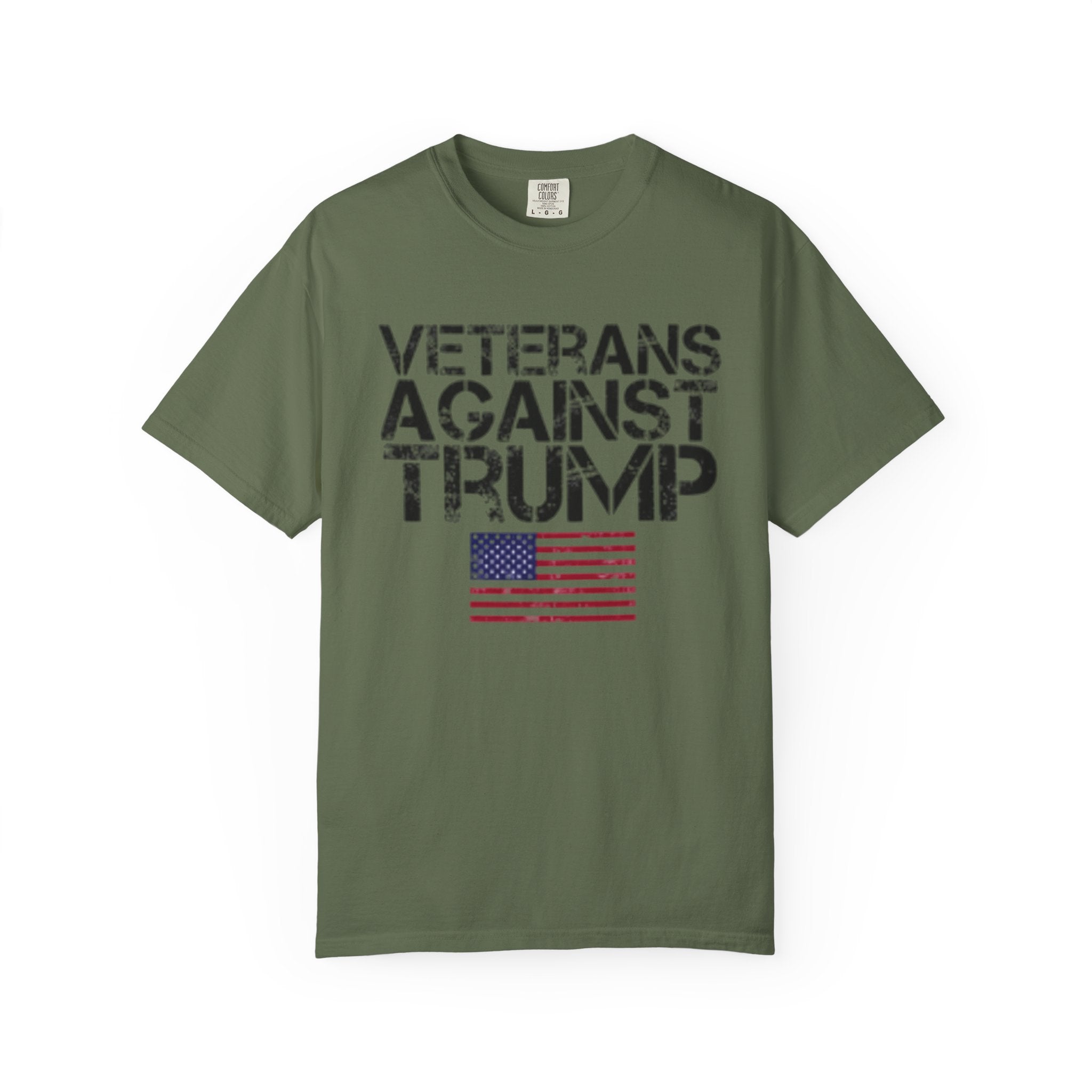 Veterans Against Trump Unisex Garment-Dyed T-Shirt