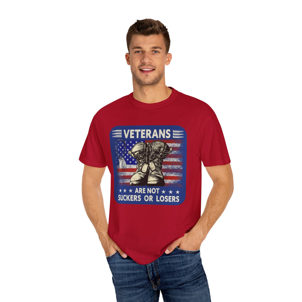 Veterans Ate Not Suckers Or Losers T-Shirt