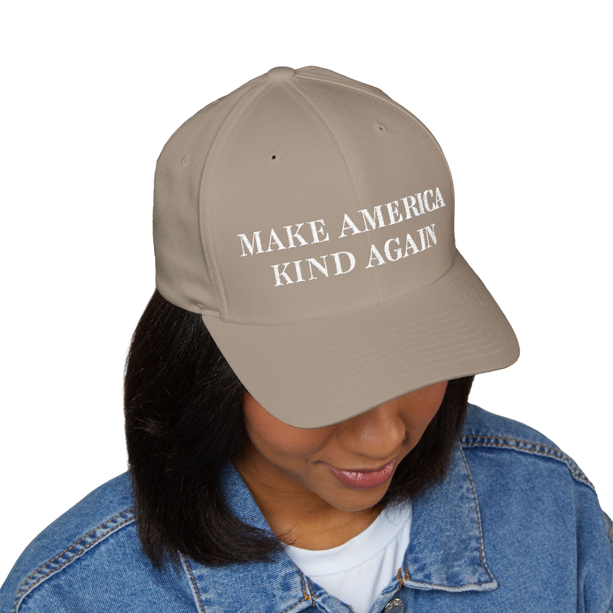 Make America Kind Again hat perfect for activism, protests, marches, rallies, or personal statements