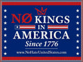 Yard Sign - No Kings in America