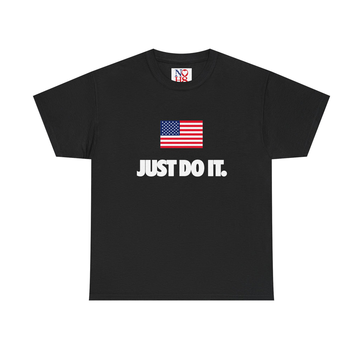 Voter Encouragement Tee — American Flag “YOUR VOTE. YOUR VOICE. YOUR FUTURE.”