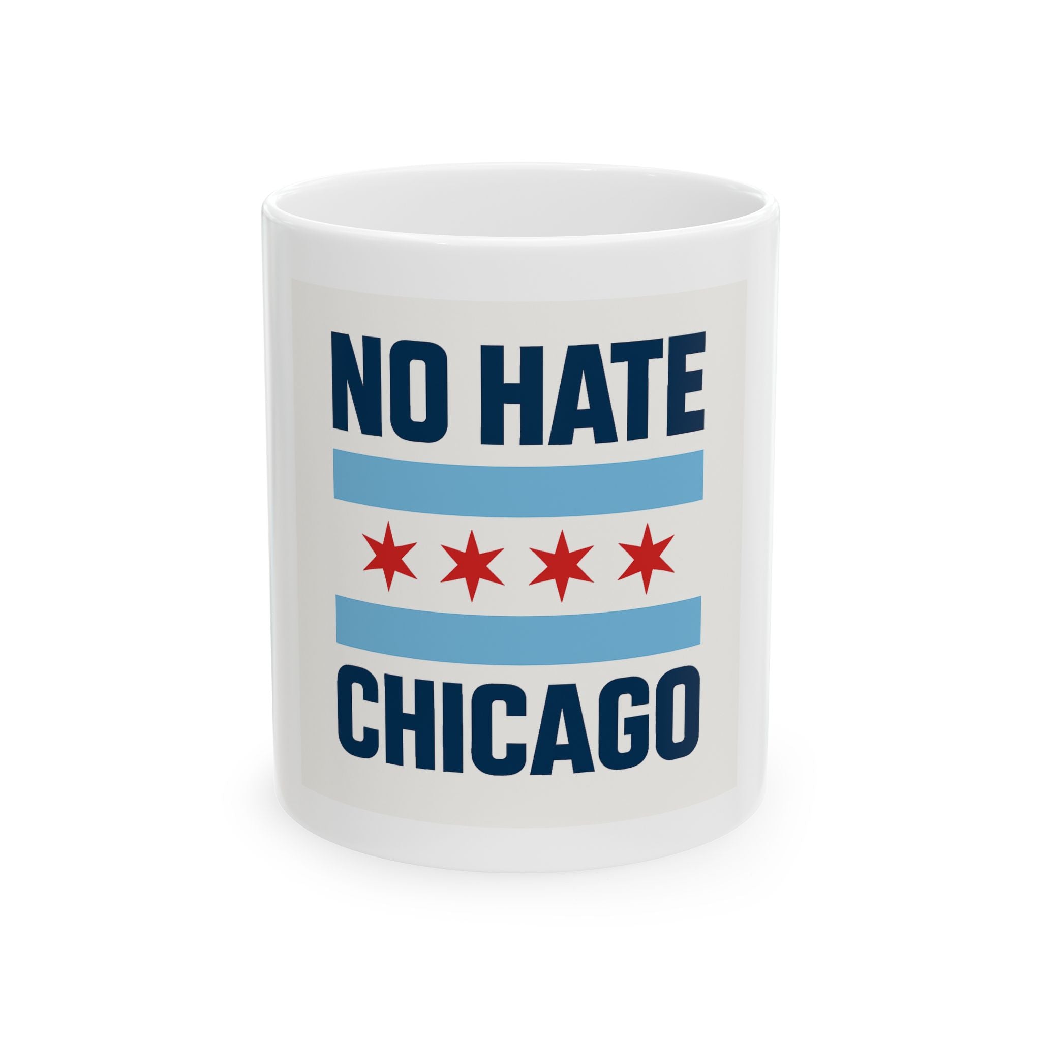 Ceramic Mug - No Hate Chicago Coffee Cup