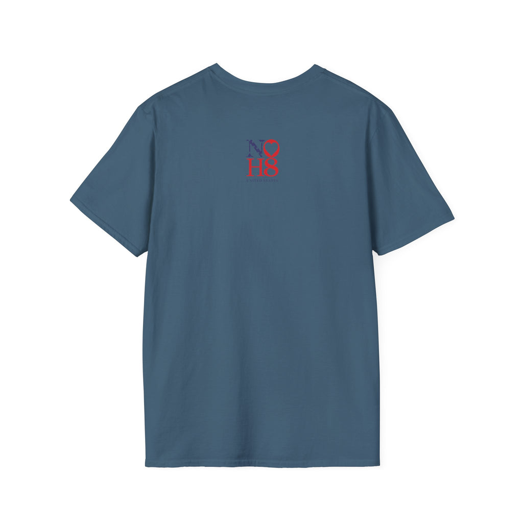 Patriotism Without Racism T-Shirt, Unisex Softstyle Tee, No Hate Shirt, Social Justice Apparel, Equality Statement Top