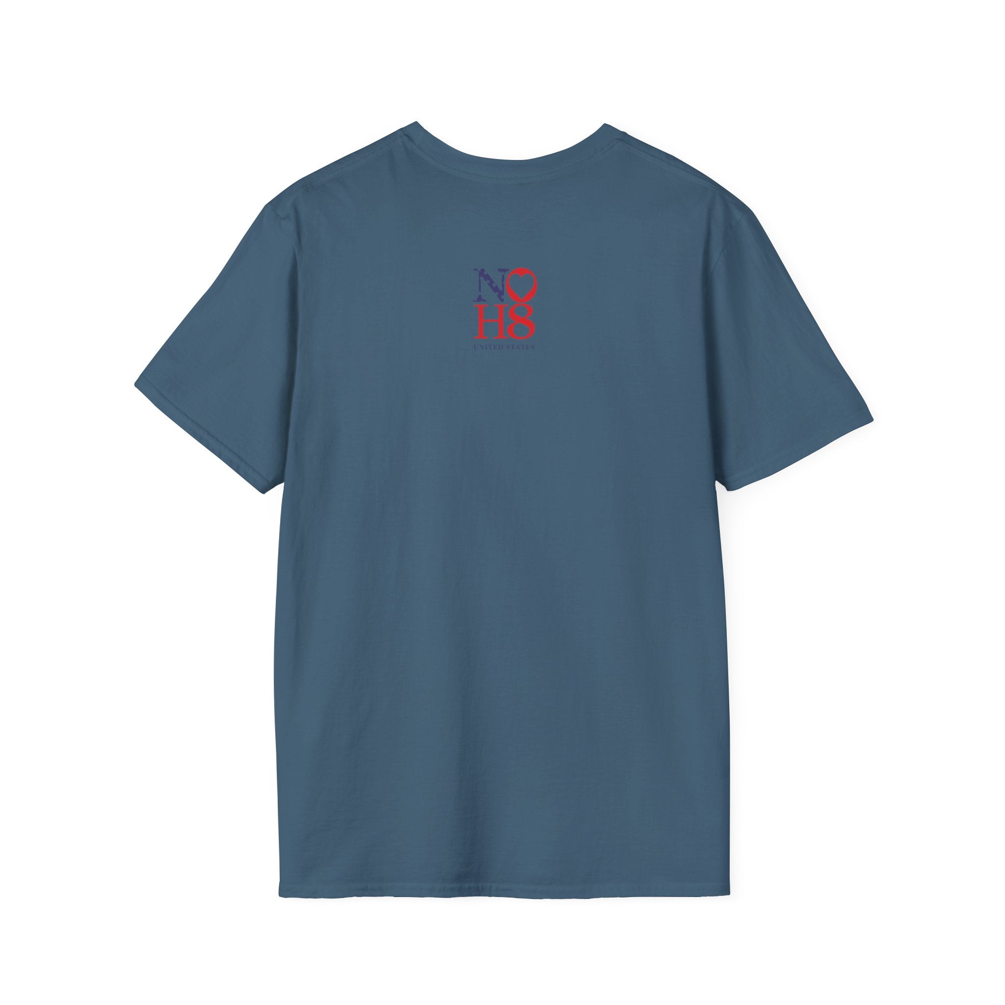 Patriotism Without Racism T-Shirt, Unisex Softstyle Tee, No Hate Shirt, Social Justice Apparel, Equality Statement Top