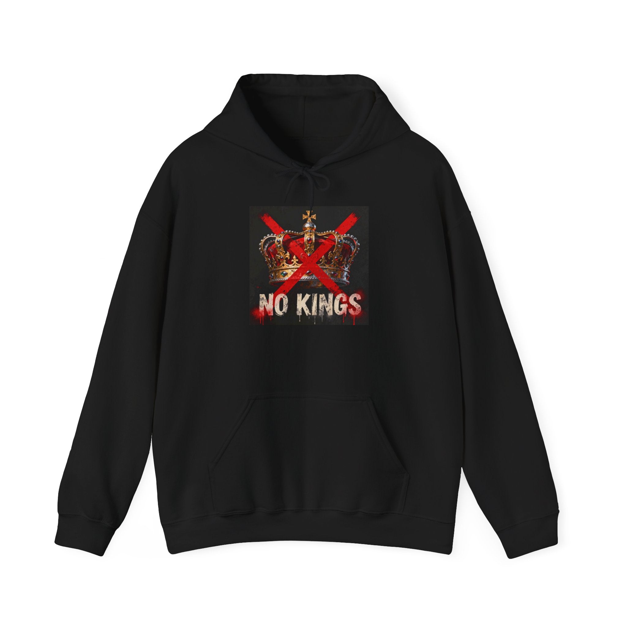 No Kings Hoodie - Unisex Heavy Blend™ Sweatshirt, Comfortable Streetwear, Casual Wear, Perfect Gift, Everyday Essentials