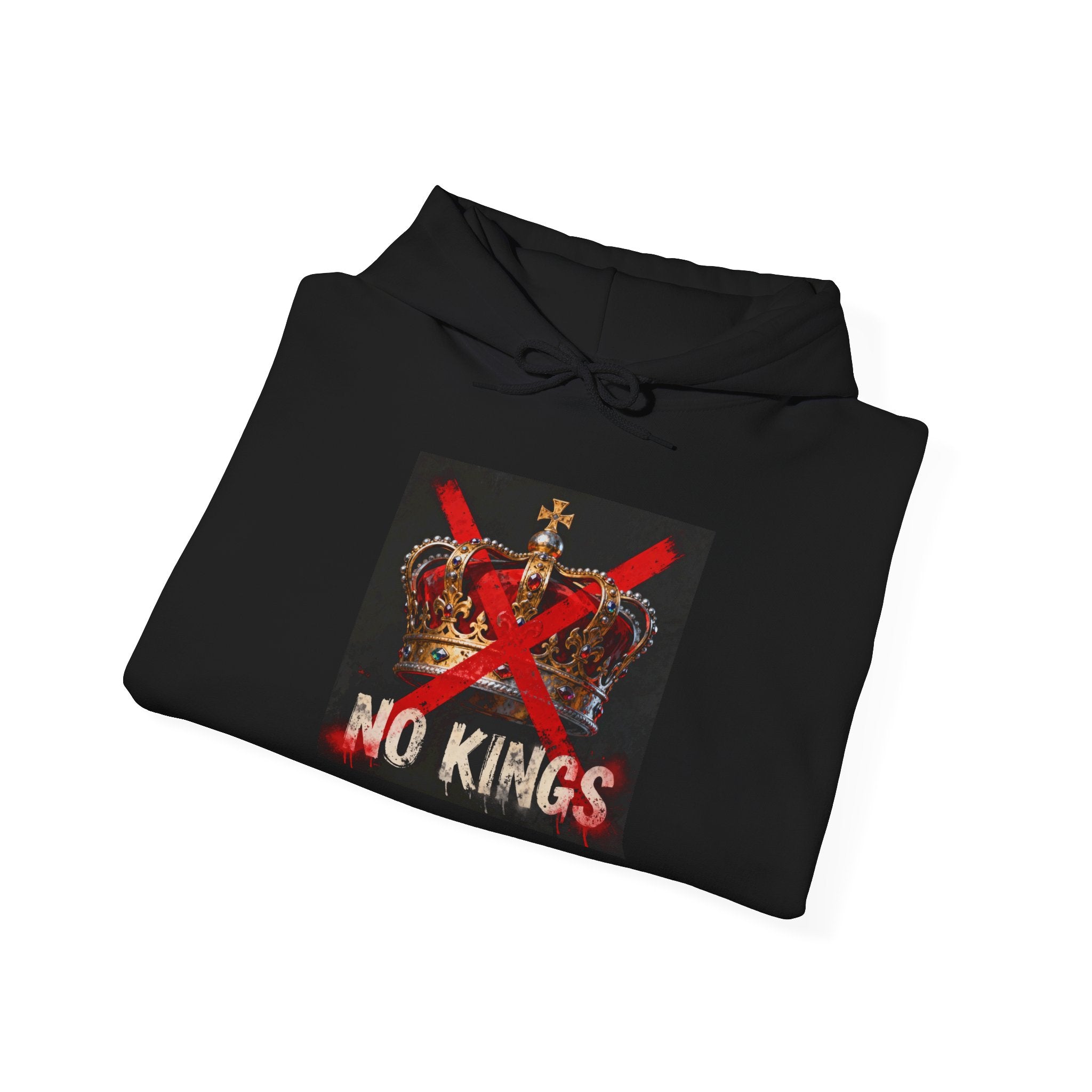 No Kings Hoodie - Unisex Heavy Blend™ Sweatshirt, Comfortable Streetwear, Casual Wear, Perfect Gift, Everyday Essentials