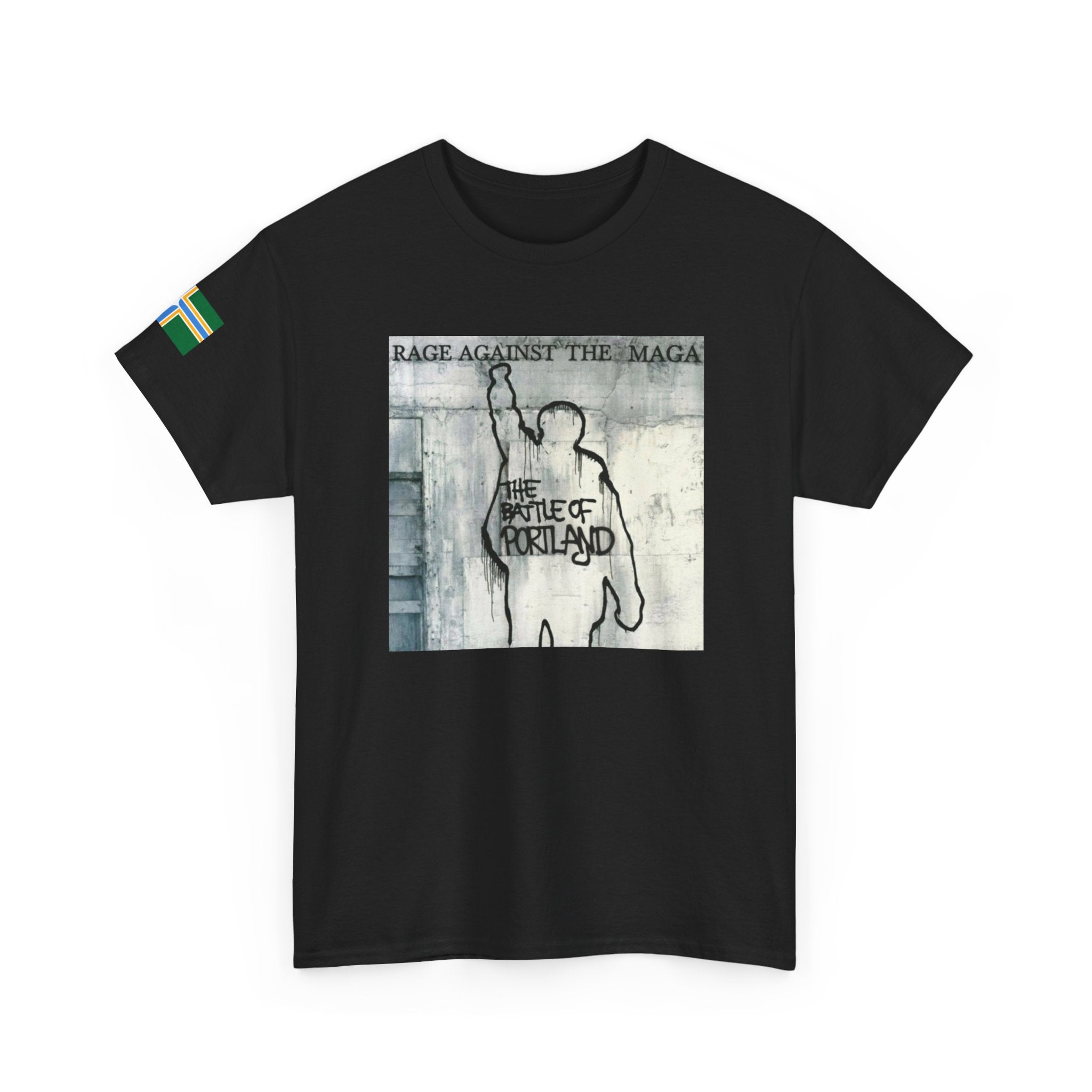 Protest Tee Shirt Rage Against MAGA Portland