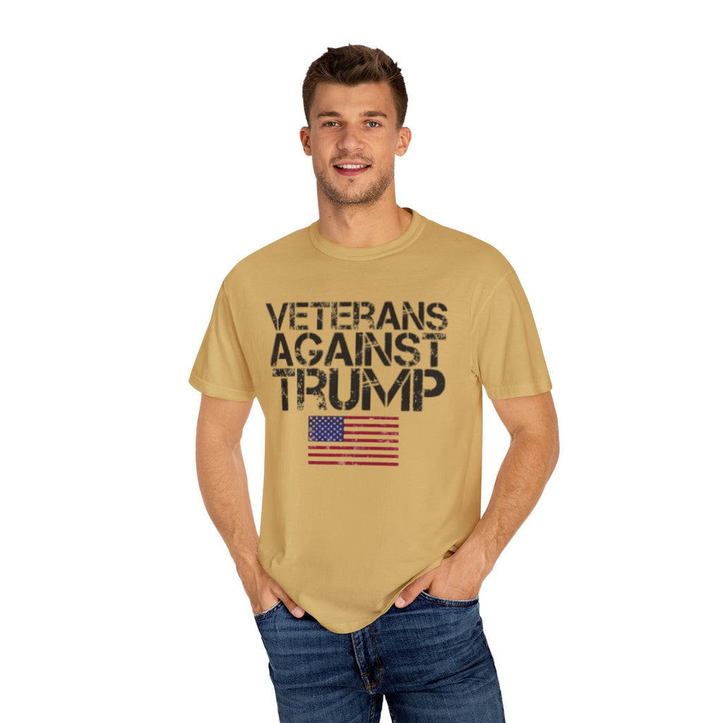 Veterans Against Trump Unisex Garment-Dyed T-Shirt