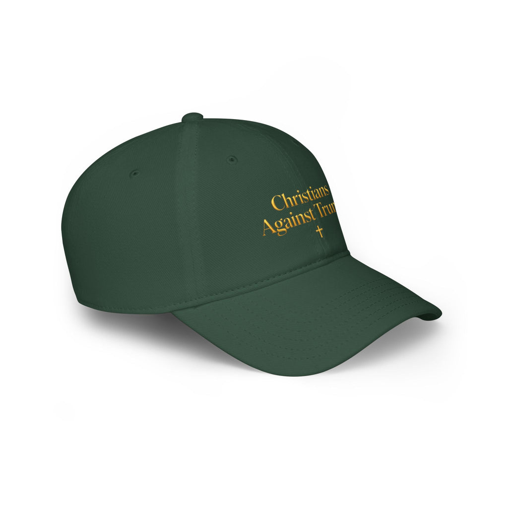 Religious Baseball Cap - Christians Against Trump hat