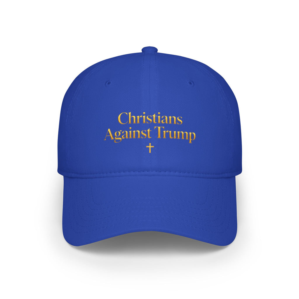 Religious Baseball Cap - Christians Against Trump hat