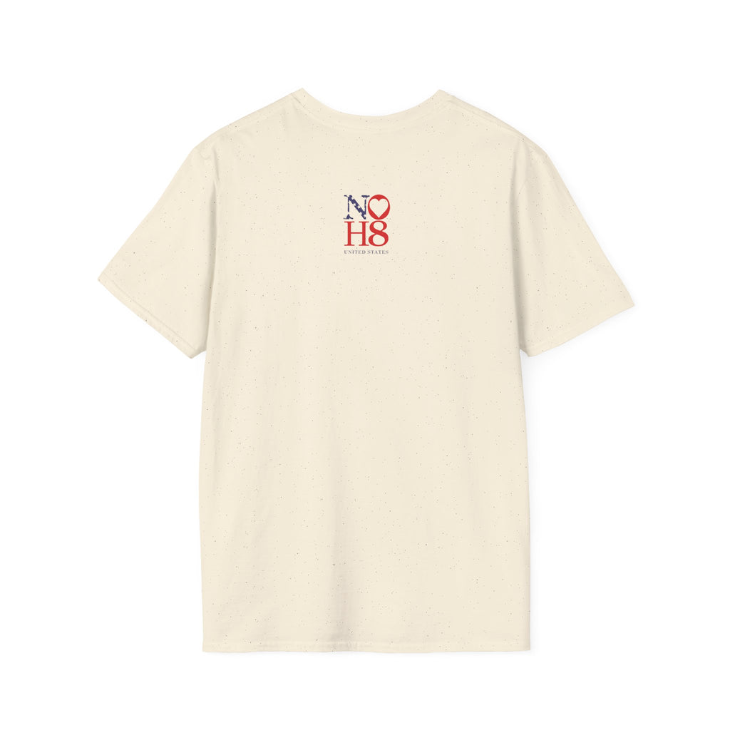Patriotism Without Racism T-Shirt, Unisex Softstyle Tee, No Hate Shirt, Social Justice Apparel, Equality Statement Top
