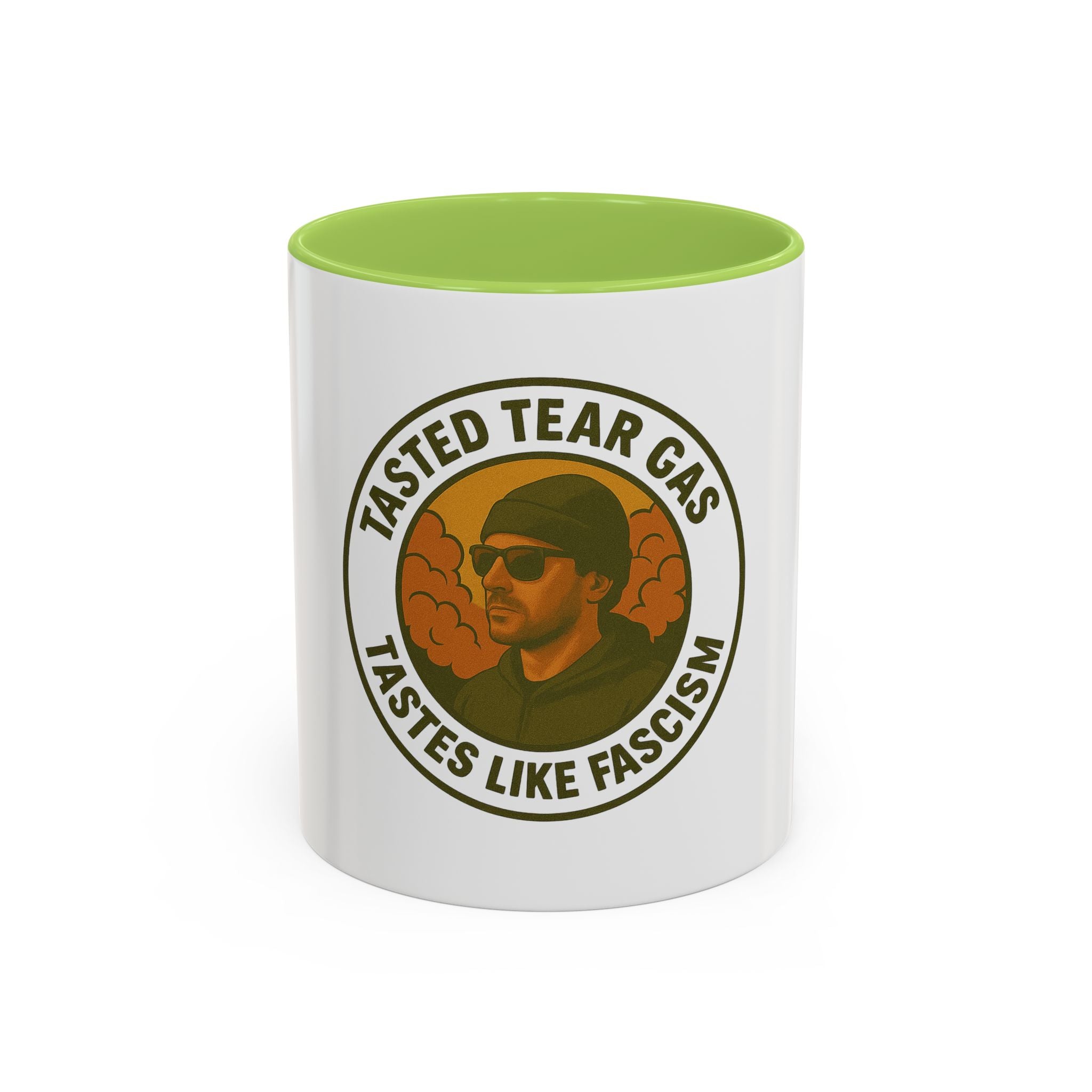 Mug - Tasted Tear Gas Tastes Like Fascism Coffee Mug (11, 15oz)