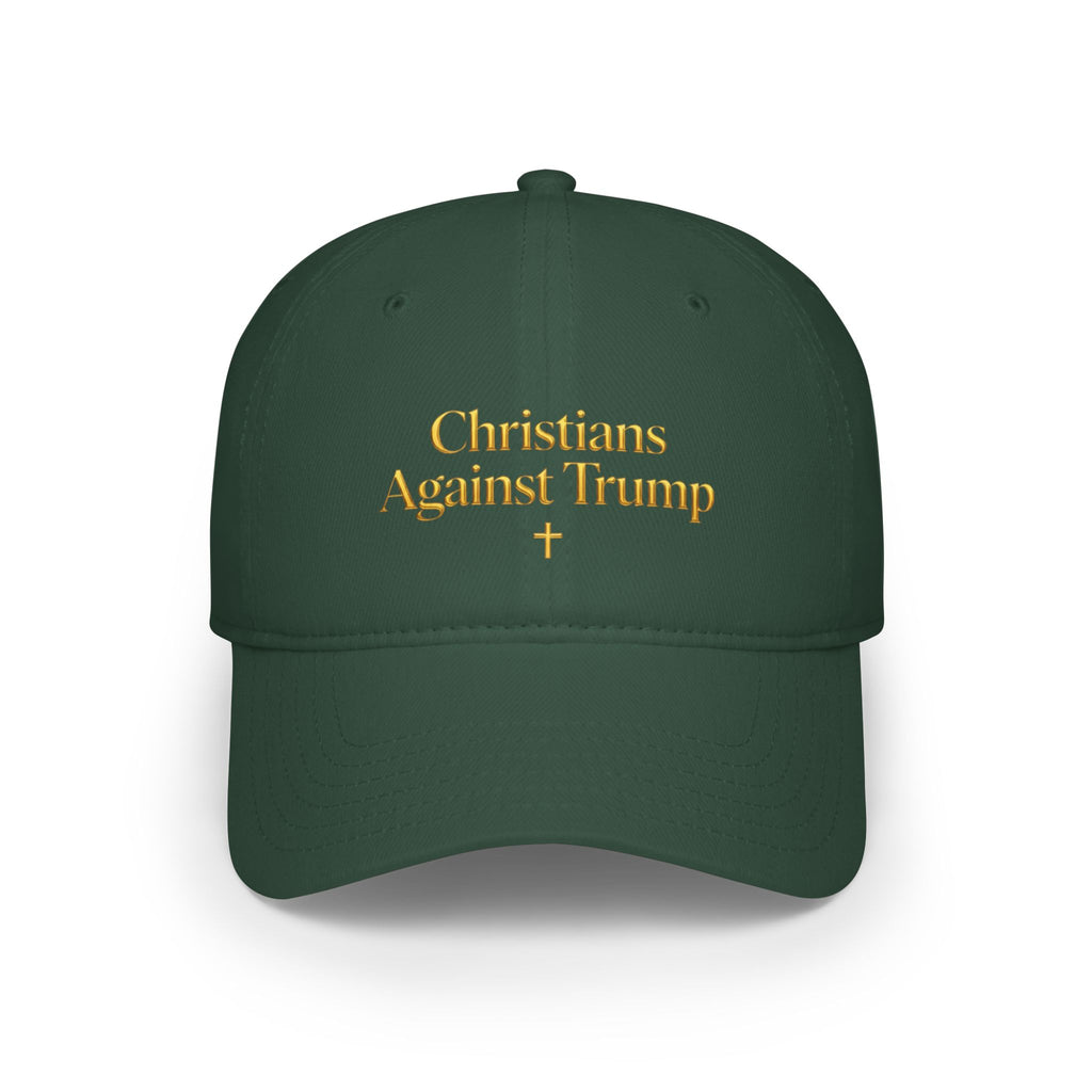 Religious Baseball Cap - Christians Against Trump hat