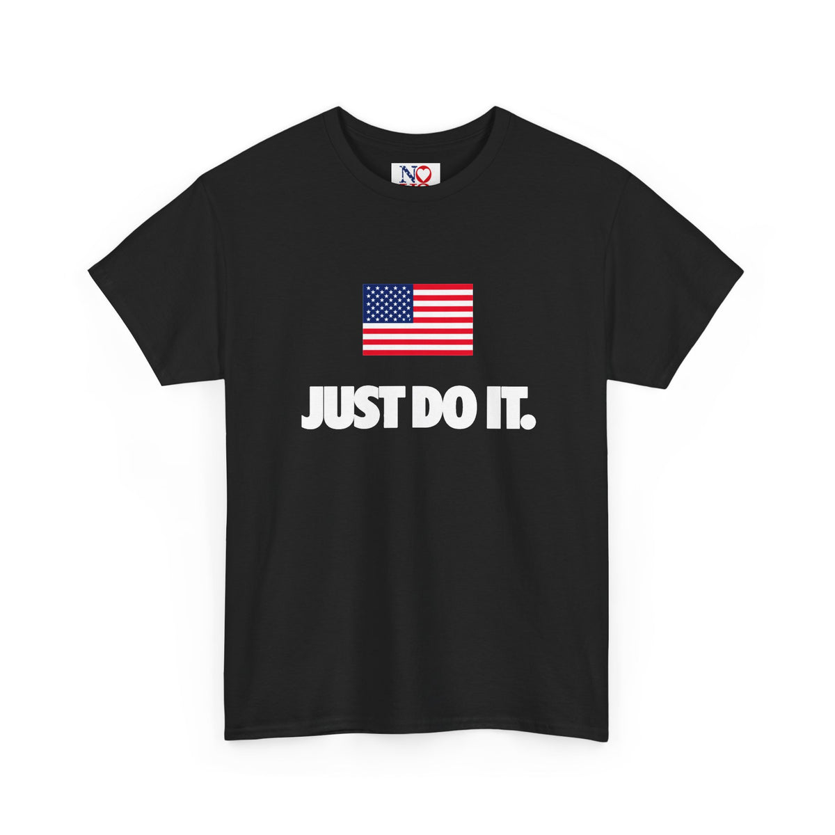 Voter Encouragement Tee — American Flag “YOUR VOTE. YOUR VOICE. YOUR FUTURE.”
