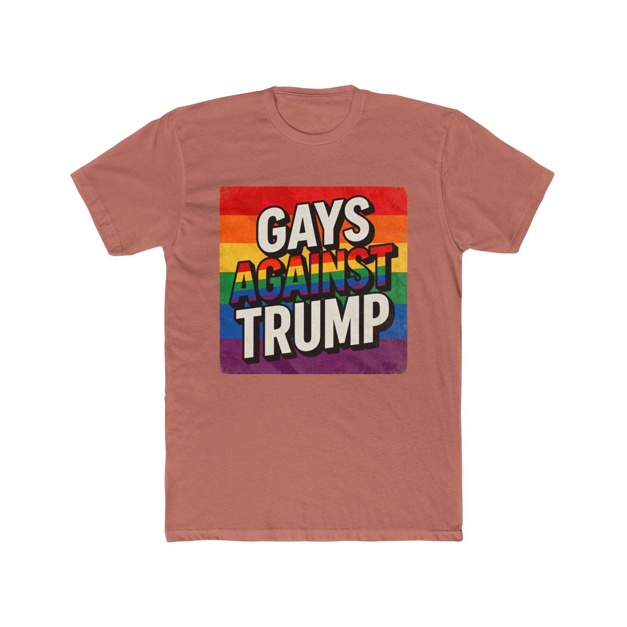 Pride Advocacy Tee - Gays Against Trump Unisex Tshirt