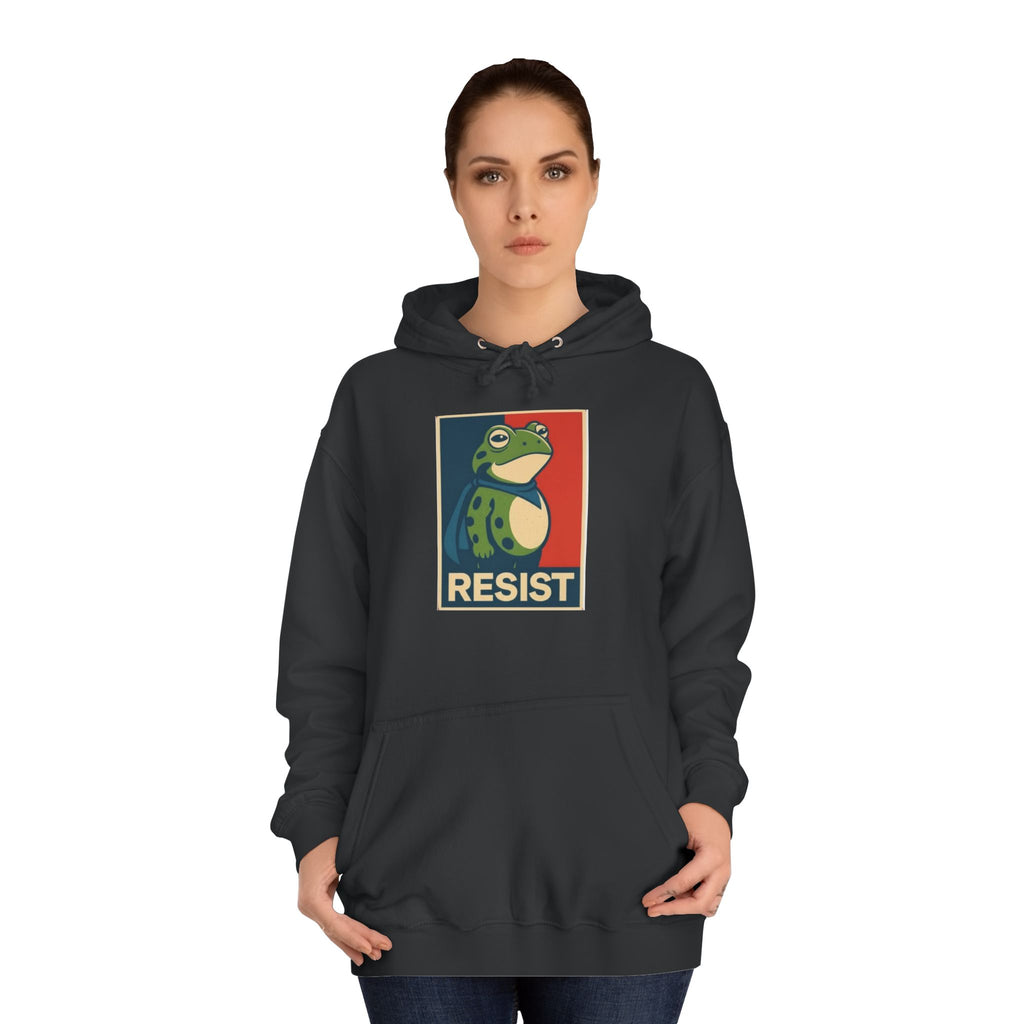 Resist Frog Protest Hoodie - "RESIST" Statement Wear