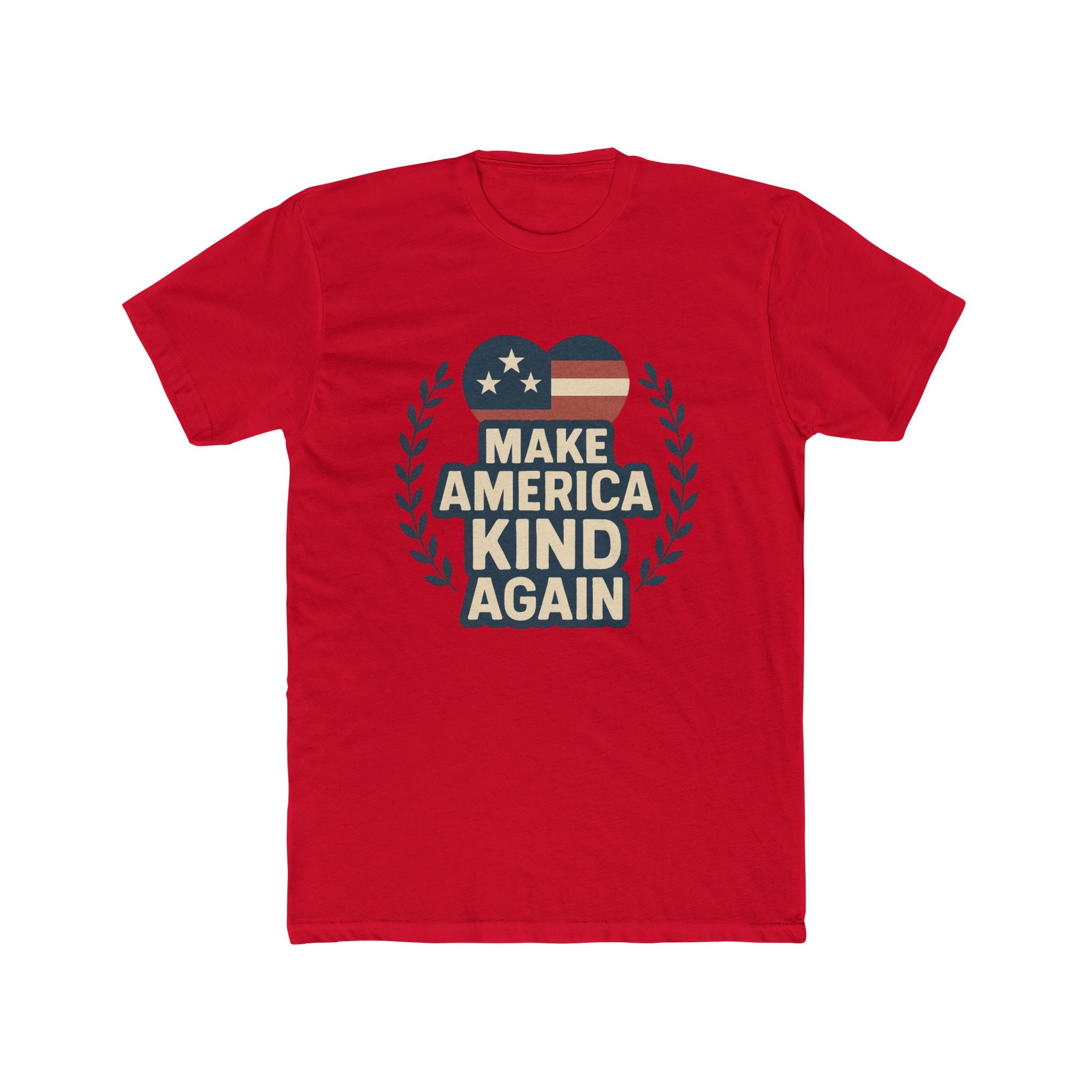 Make America Kind Again Unisex Cotton Crew Tee