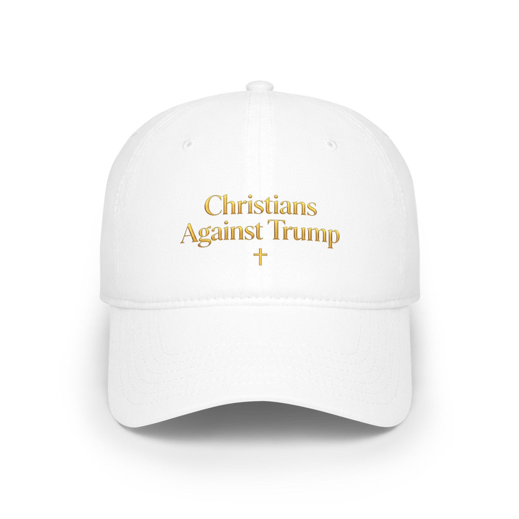 Religious Baseball Cap - Christians Against Trump hat