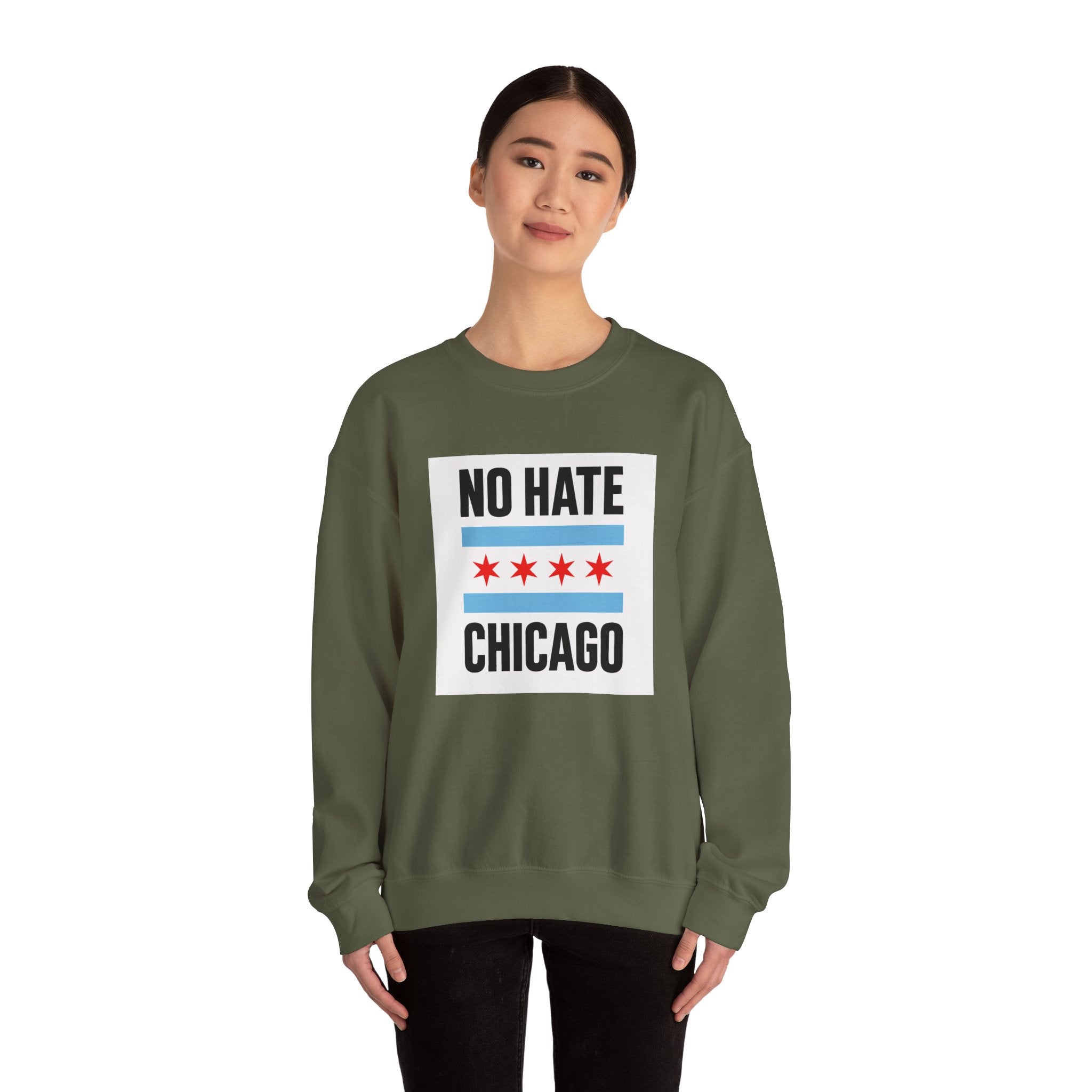 Chicago No Hate Unisex Sweatshirt