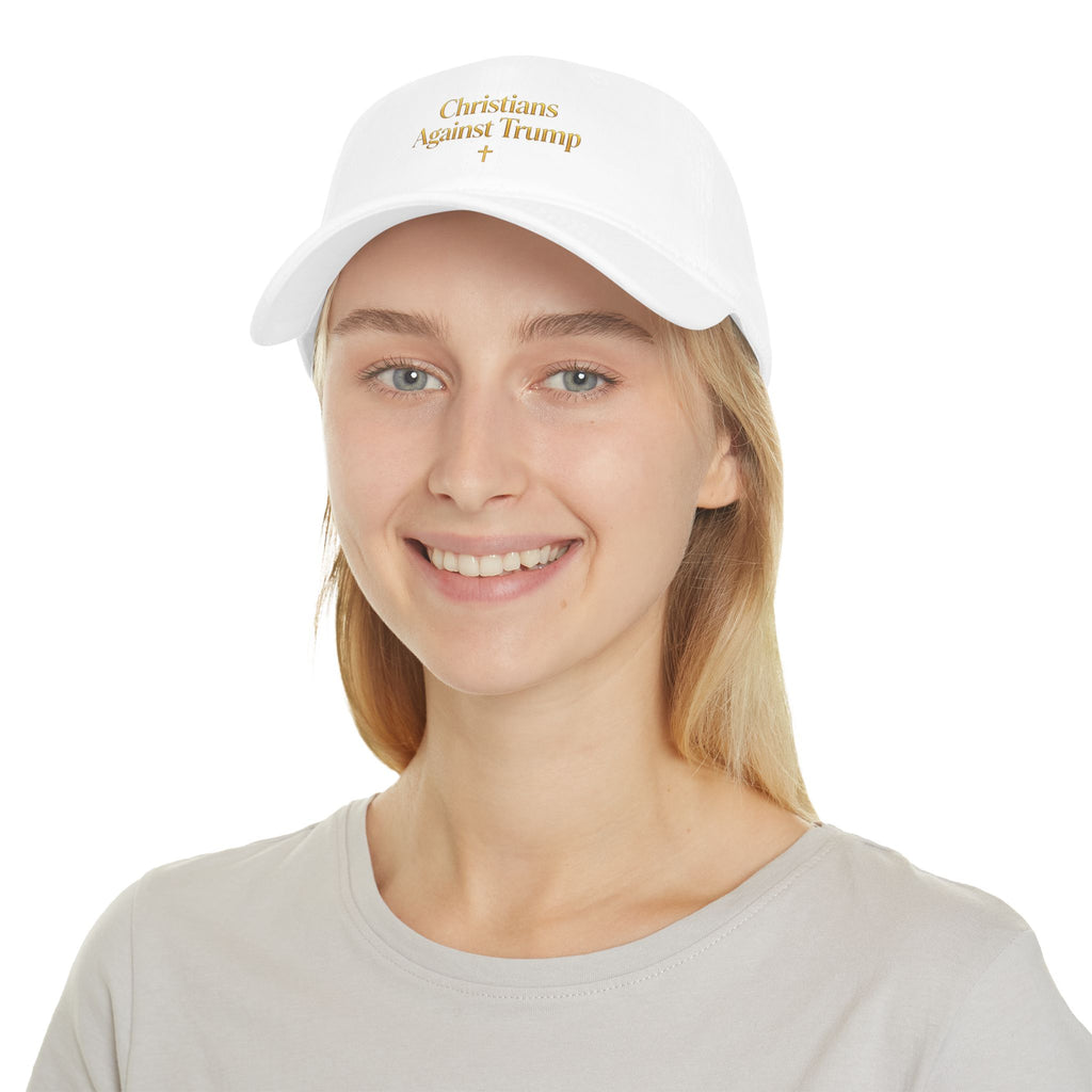 Religious Baseball Cap - Christians Against Trump hat