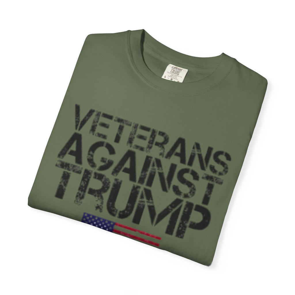 Veterans Against Trump Unisex Garment-Dyed T-Shirt