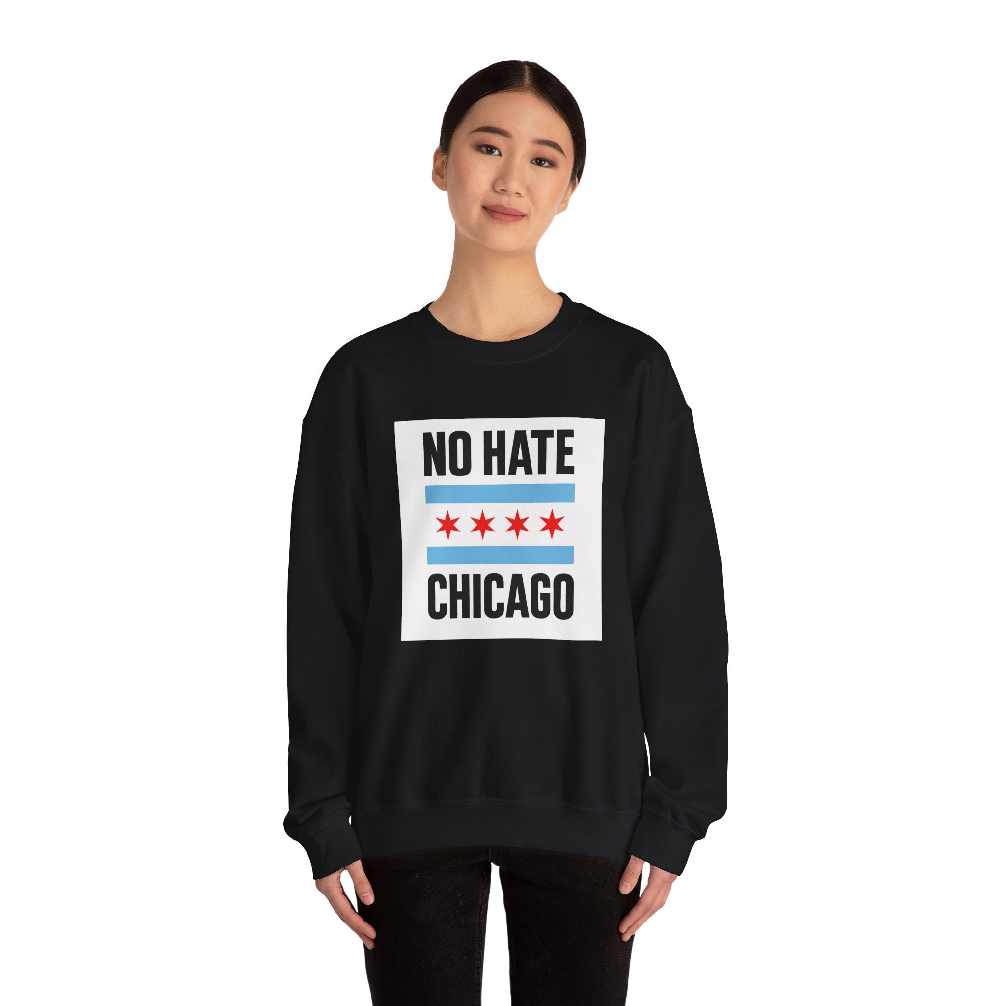 Chicago No Hate Unisex Sweatshirt