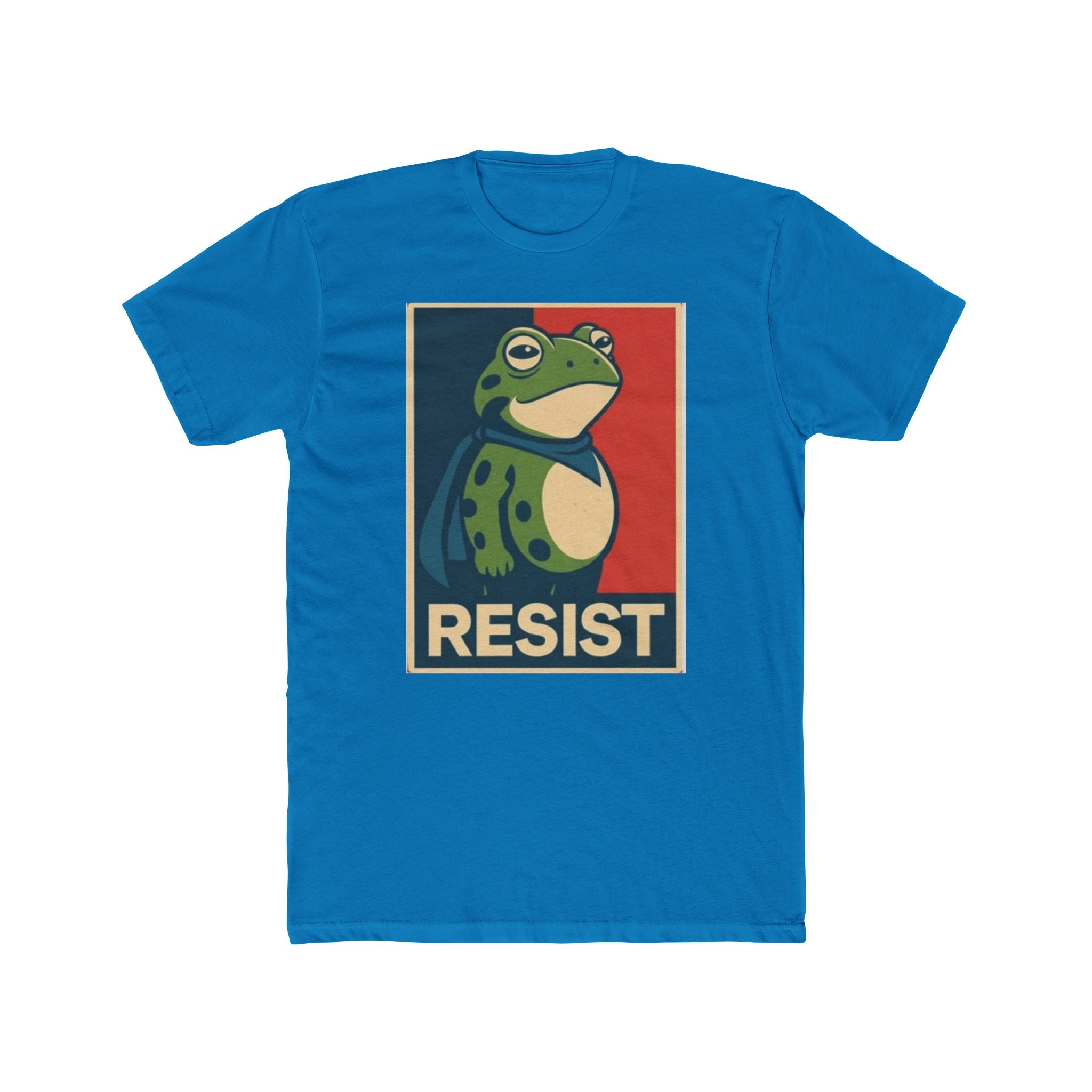 Resist Frog Unisex Cotton Crew Tee