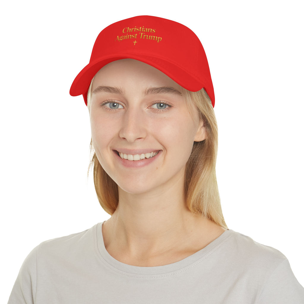 Religious Baseball Cap - Christians Against Trump hat