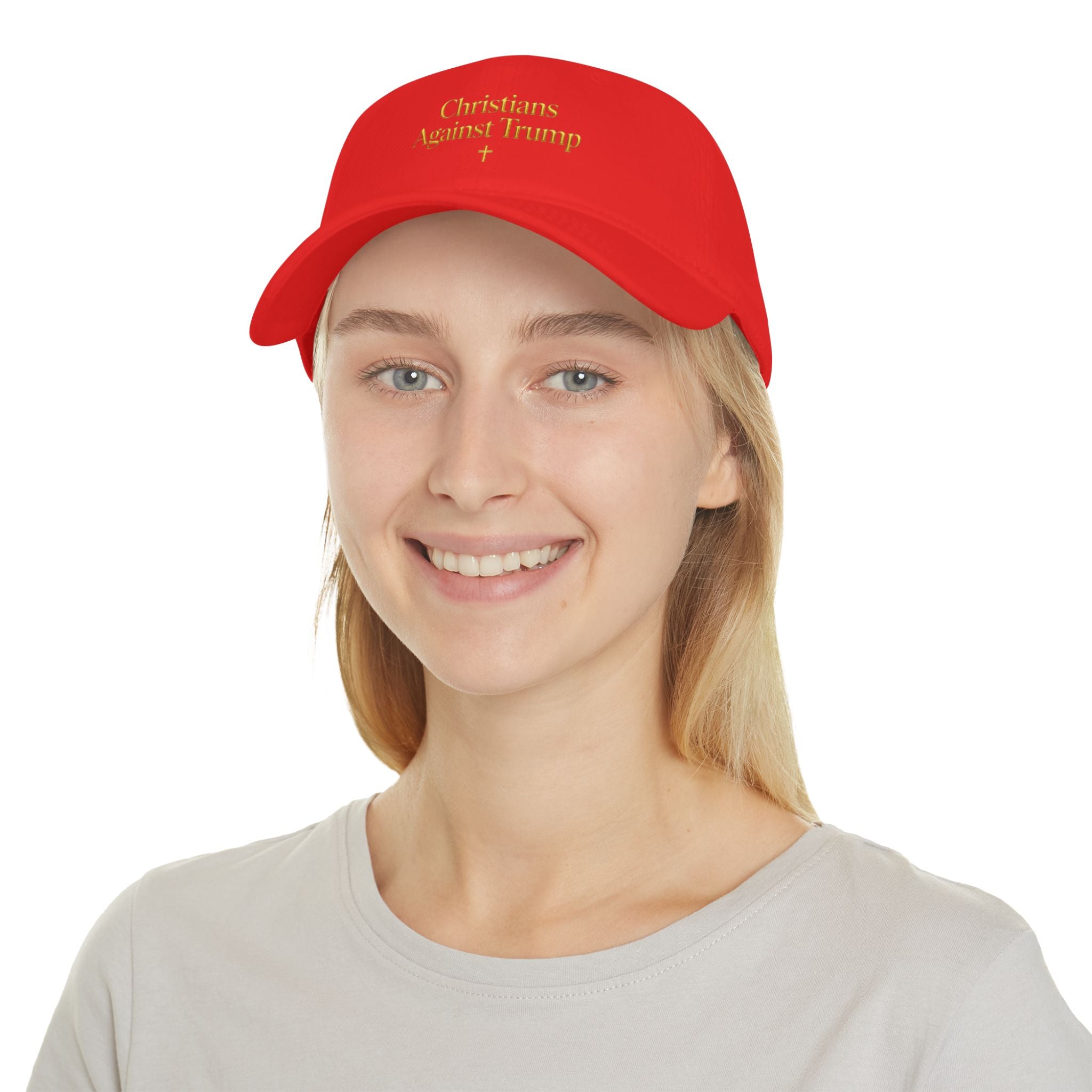 Religious Baseball Cap - Christians Against Trump hat