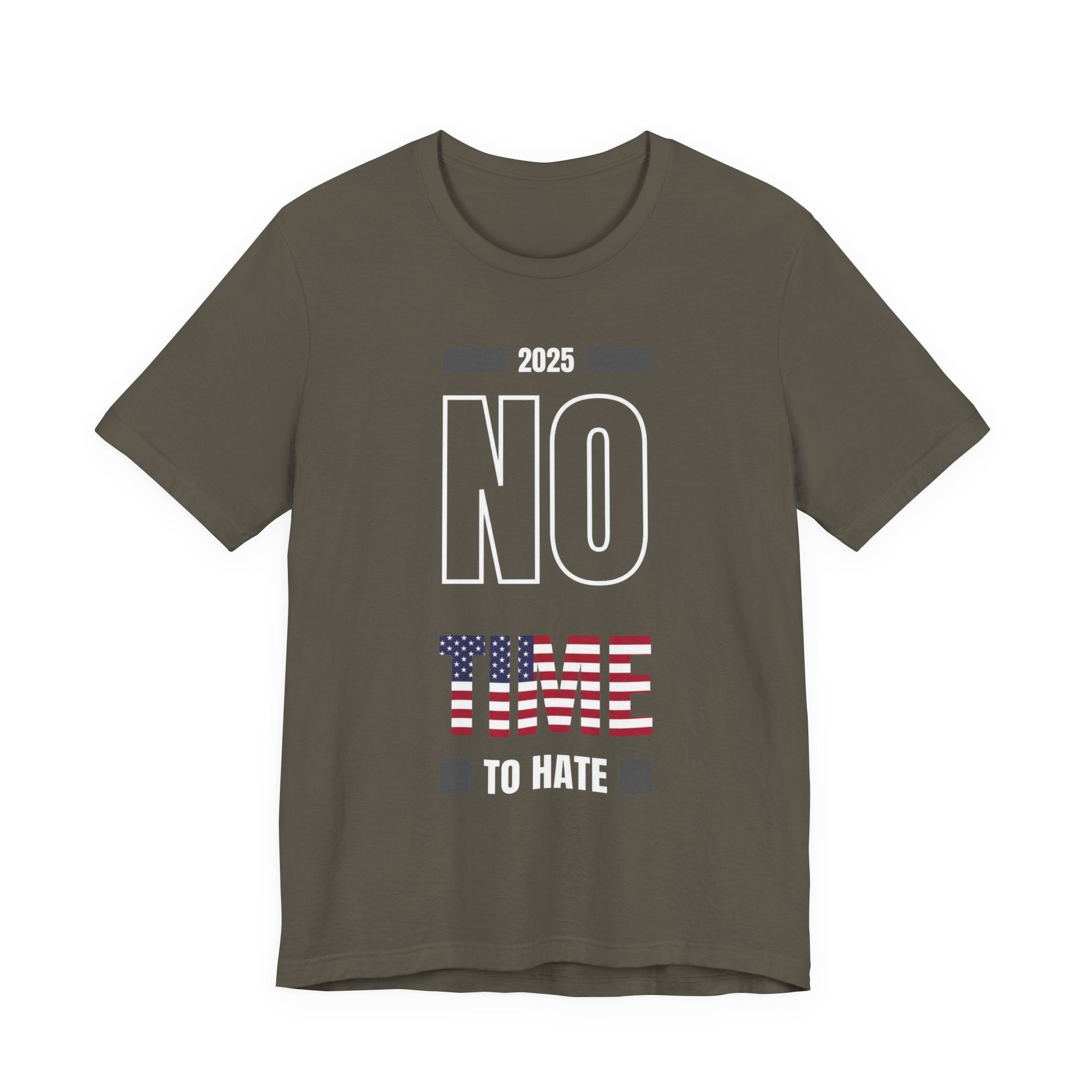 Unisex Tee No Time to Hate United States Tshirt