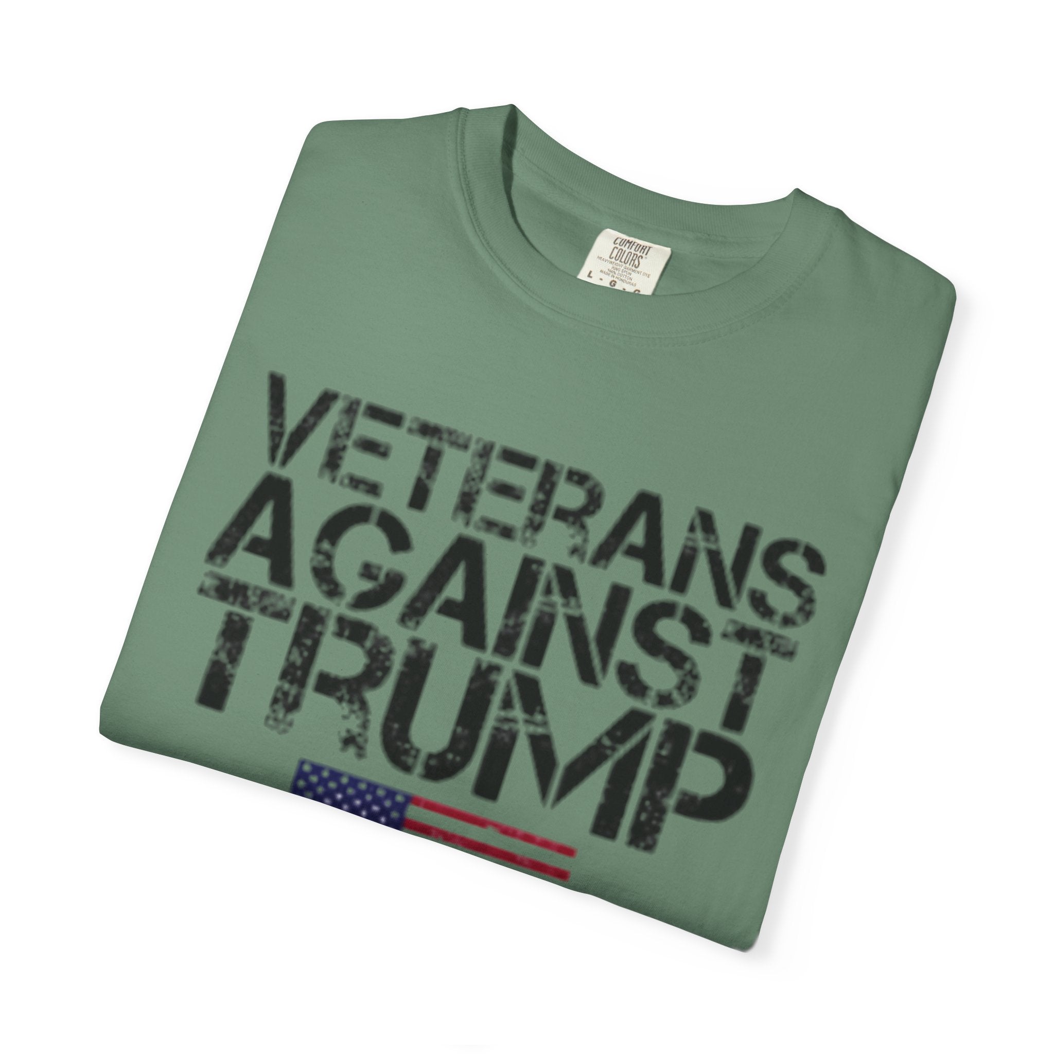 Veterans Against Trump Unisex Garment-Dyed T-Shirt